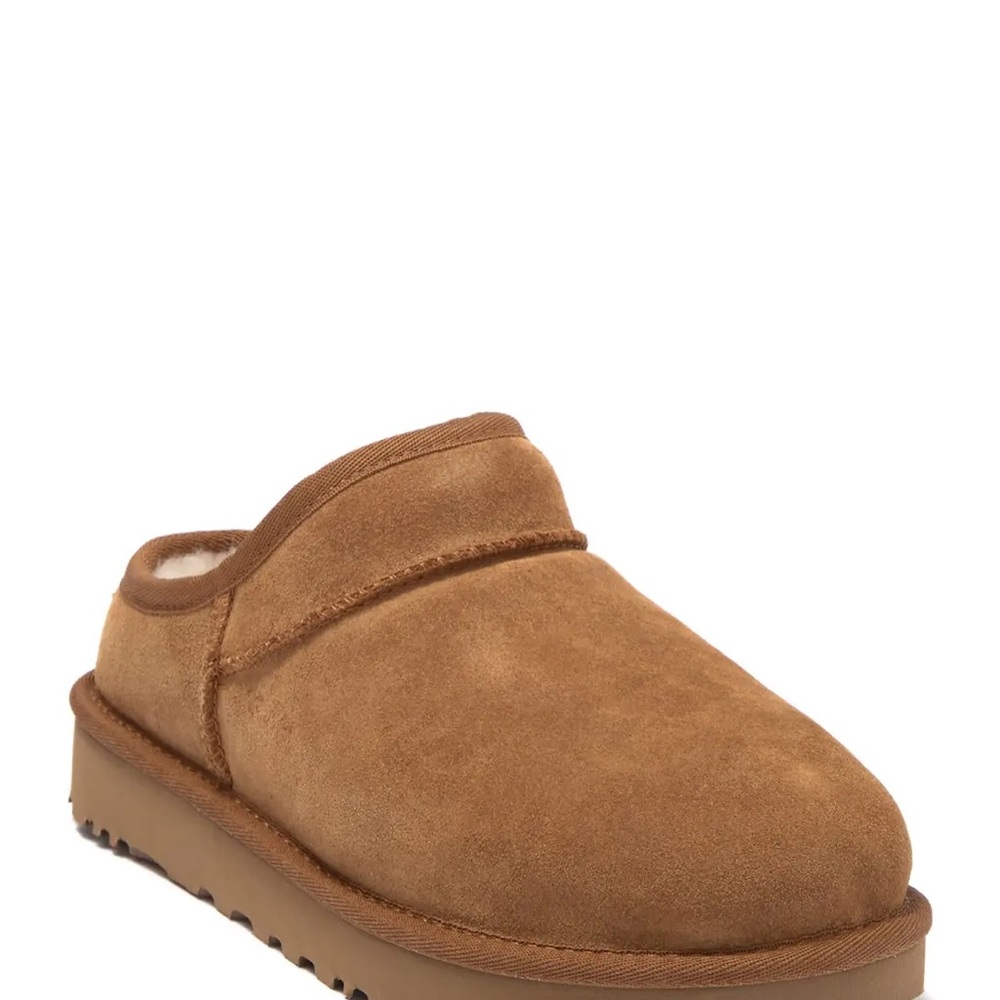 UGG Classic Chestnut Suede Slippers